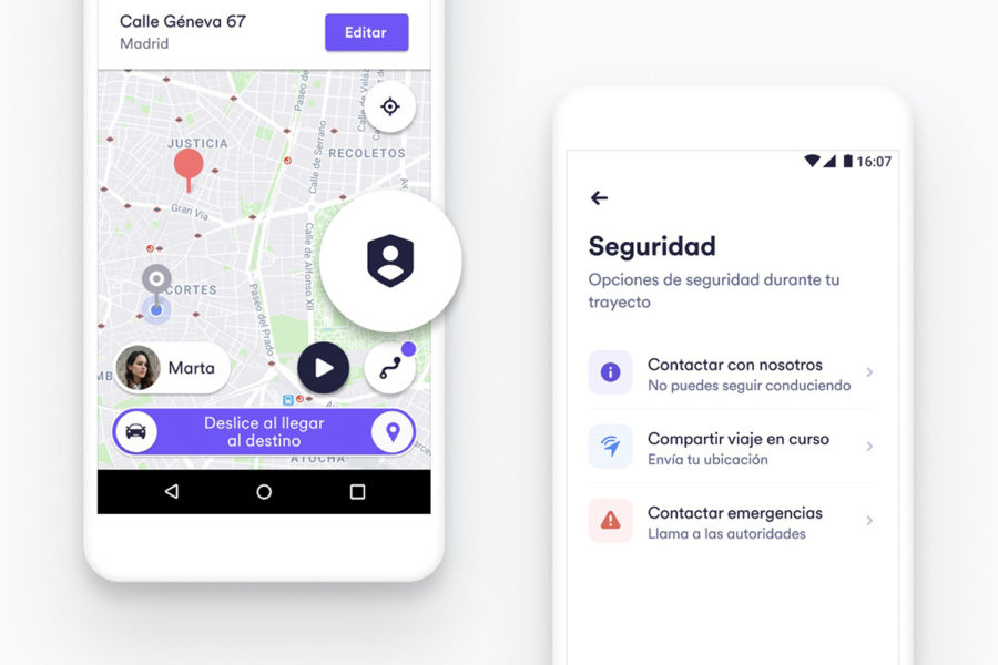 Seguridad en Cabify.