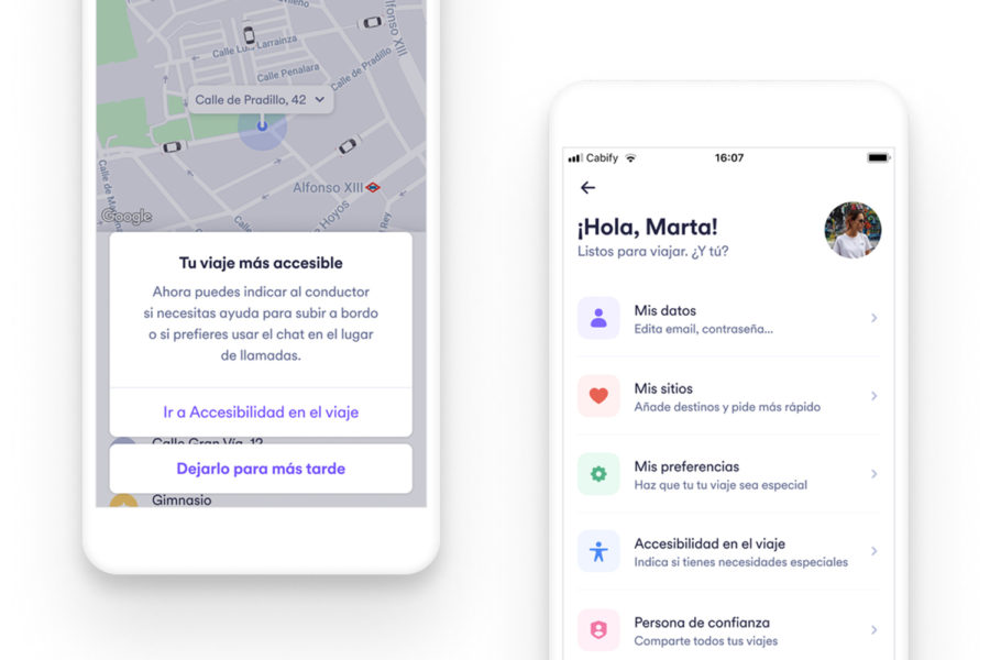 Seguridad en Cabify.