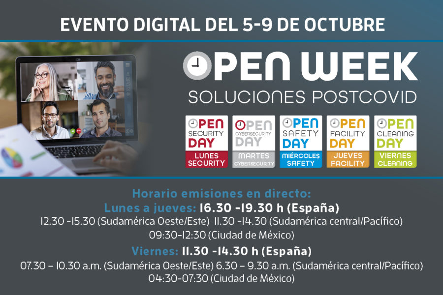 Logo Open Week horarios