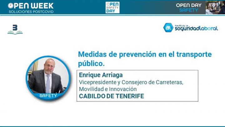 Enrique Arriaga. Cabildo de Tenerife. Open Week