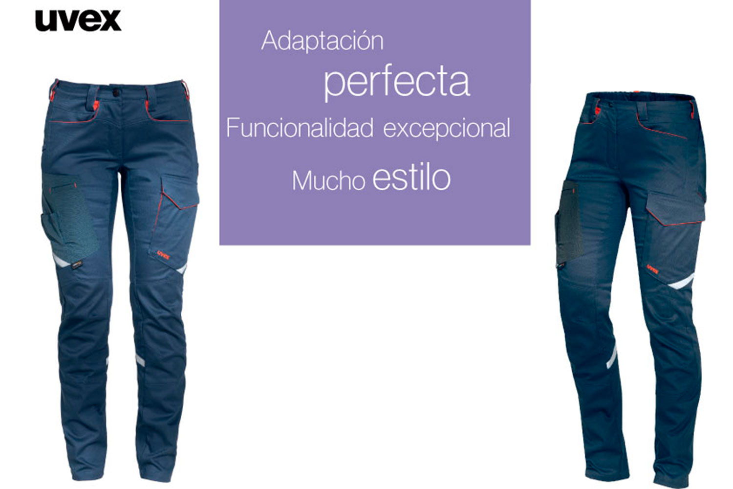 Pantalones de mujer de Uvex - Seguridad Laboral