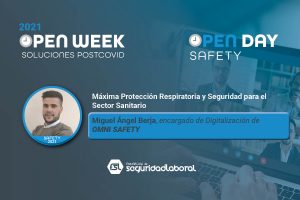 Miguel Ángel Berja, encargado de Digitalización de Omni Safety. Safety Open Day 2021.