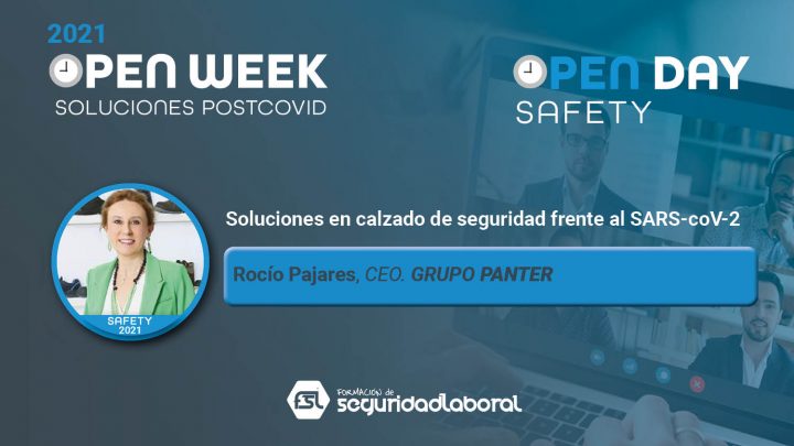 Rocío Pajares, CEO de Grupo Panter. Safety Open Day 2021.