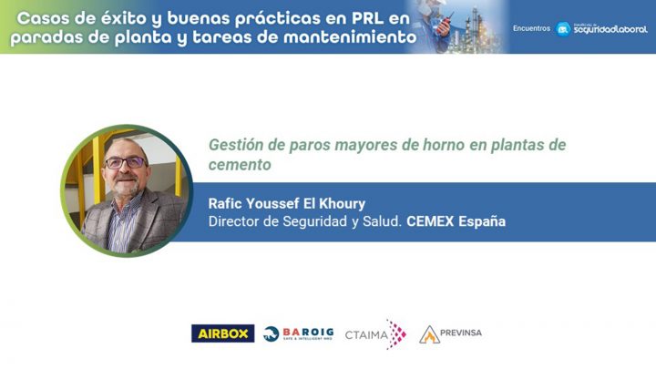 Rafic Youssef El Khoury, director de Seguridad y Salud de Cemex España