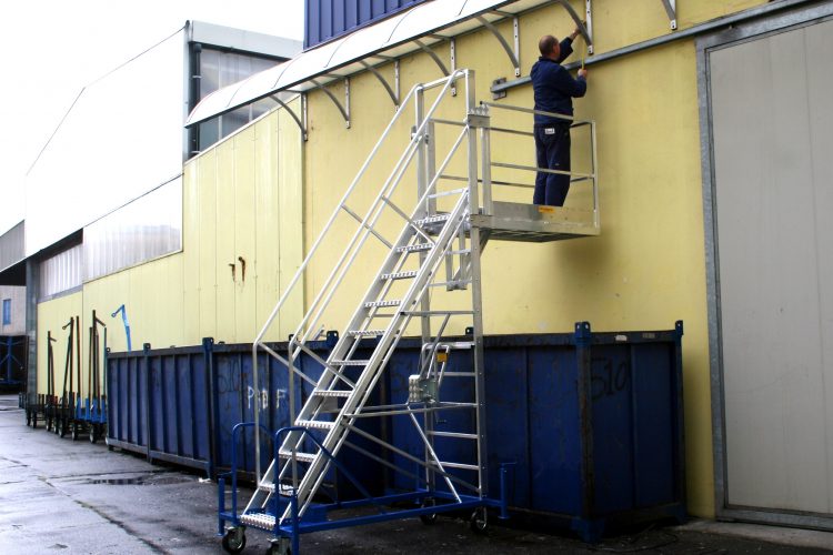 Caídas en altura escaleras