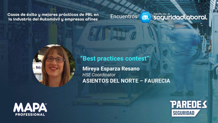 Mireya Esparza Resano, HSE Coordinator ASIENTOS DEL NORTE – FAURECIA