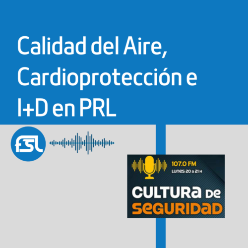 Calidad del aire, cardioprotección e I+D en PRL