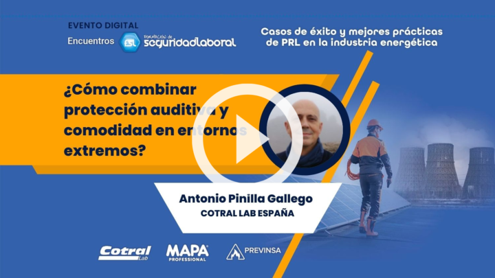 Antonio Pinilla Gallego, técnico de prevención en Cotral Lab España.