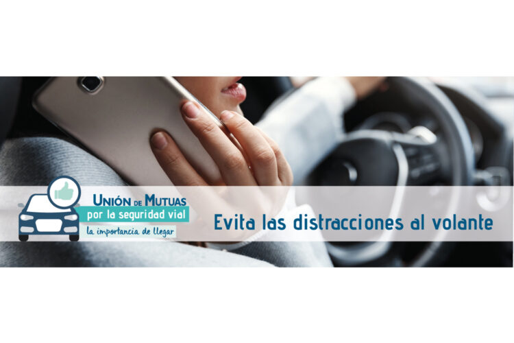 Evita las distracciones al volante