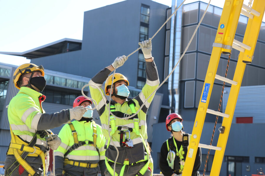 Alumnos Fundación Laboral de la Construcción