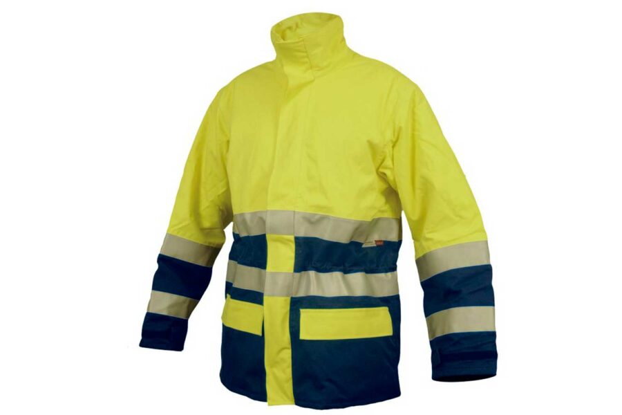 parka-ignifuga-cotex-amarilla-de-alta-visibilidad