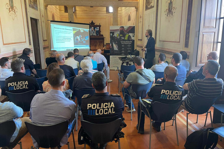 Presentación-cámaras-policías_Ayuntamiento-de-Binissalem-y-Satara-Seguridad