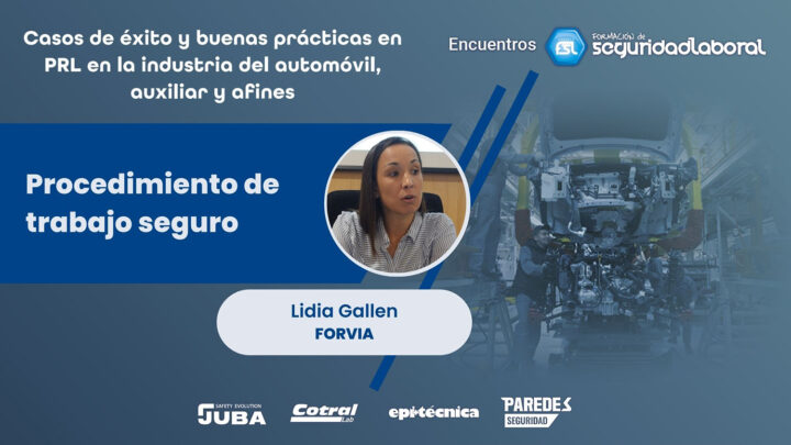 Lidia Gallen (Forvia): procedimiento de trabajo seguro